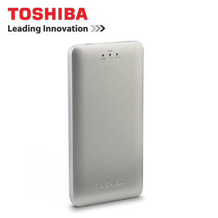 DISCO SOLIDO EXT.TOSHIBA 128GB CANVIO AEROMOBILE WIRELESS SILVER (PN HDTQ112XCWF1)